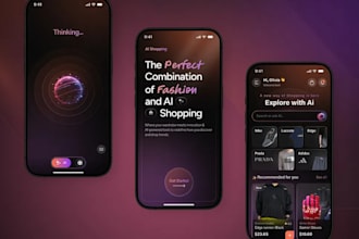 ai shopping app development, outfit generator, clothing, fashion website