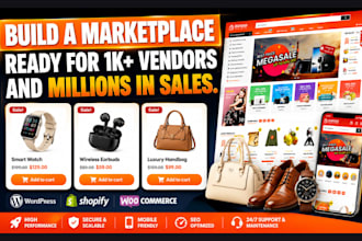 build multi vendor ecommerce marketplace on wordpress shopify webkul dokan