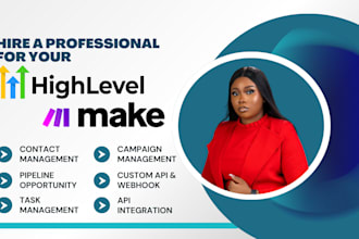 setup make com automations gohighlevel workflow made com ghl API integrations