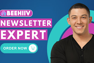 setup beehiiv account beehiiv ai newsletter landing page template design