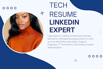 rewrite and edit your tech resume as a software engineer