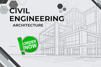 civil and structural engineering, including steel, concrete and wood design