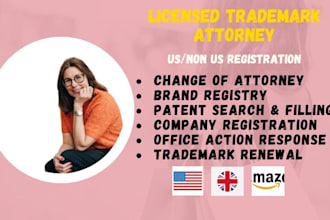 be your licensed US trademark attorney for trademark registration on uspt