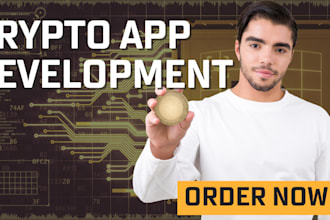 crypto wallet app crypto game fintech app trading app exchange website developme