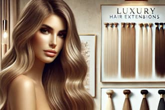 7figure hair extension shopify store hair dropshipping website beauty website
