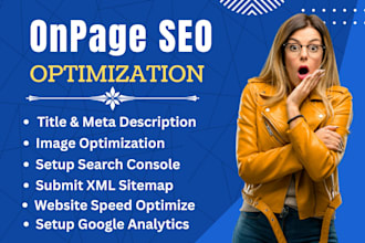 do wordpress onpage SEO optimization by yoast