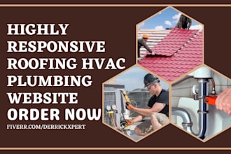 design roofing hvac construction plumbing contractor remodeling solar website