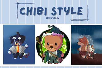 chibi anime, furry, dnd roleplay, and profile characters