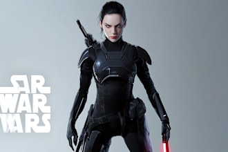 design your sci fi and star wars character