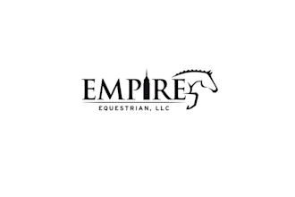 design empire equestrian incorporate state building skyline brand logo