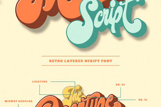do custom aesthetic lettering design for merch