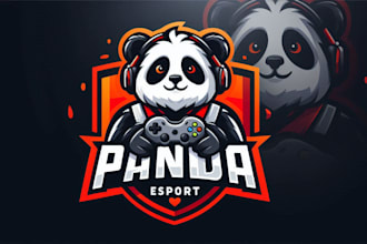 design unique panda logo with unlimited revisions