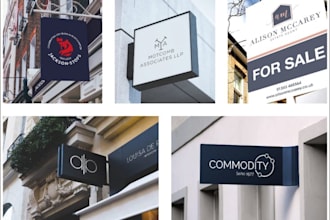 design eye catching signage for your business or event