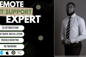 be your home IT support specialist, will setup, diagnose and troubleshoot issues