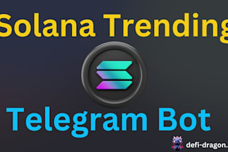 setup telegram trading bot, xrp, pump fun bot, trending bot, solana bot, jito