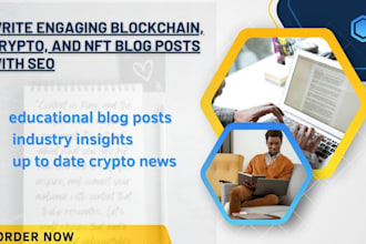 engaging blockchain, crypto, and nft blog posts with SEO