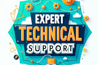 technical support for software hardware and network issues