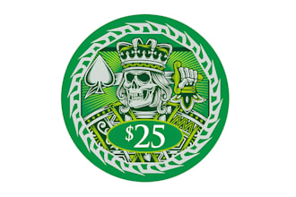 do elegant poker chips, blackjack and poker logo or any graphics design