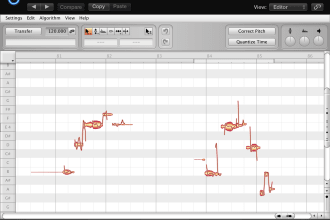 tune your vocals to perfection, using melodyne