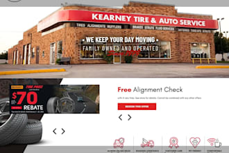design auto business website mechanic repair website car service workshop websit