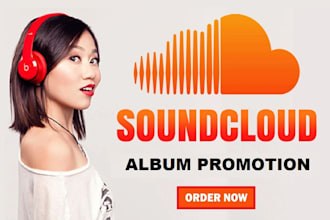 promote your soundcloud album and viral your music