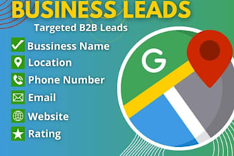 find b2b leads, collect email phone number for business