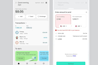 develop fintech app, payment app, budget app, bank app, loan app
