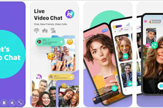 develop chat app, chat gpt, social media app, social chat app, chatbot ai app