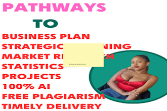 do assigned projects business plan, strategic analysis, marketing, statistics