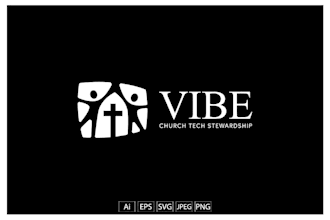 create a modern and stunning church logo design