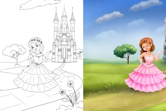draw children picture book illustration kids story