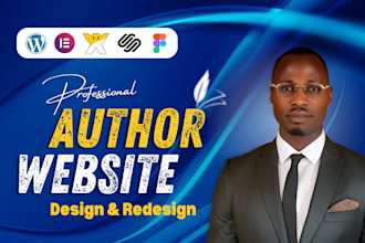 build a best selling author website, ebook website, bookstore and poet website