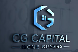 design realtor, construction and real estate logo staging