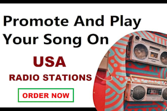 submit your music to 250 active radio stations in USA