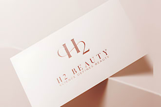 do modern minimalist cosmetic beauty logo and any graphics design in 24 hours