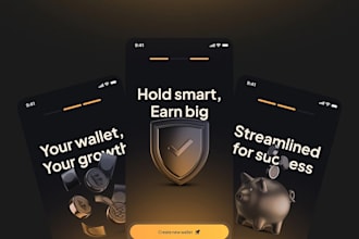 develop secure crypto wallet, payment, fintech or neobank app solutions
