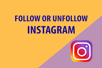 do manually follow or unfollow