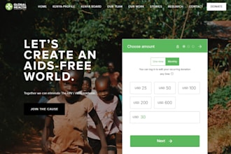 nonprofit website charity donation website fundraising ngo church wordpress