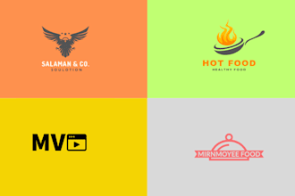 design a modern minimalist logo in 24 hours