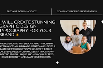 create stunning graphic design typography for your brand