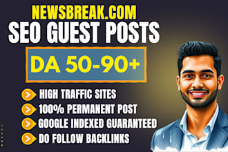 publish SEO guest posts backlinks on newsbreak,com premium guest post services