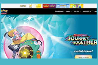 design a sales driving pokemon print on demand shopify store anime website