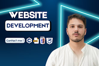 develop websites and panels with net core and blazor webassembly
