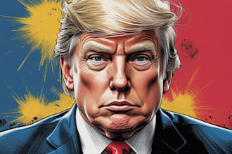 draw digital political cartoons