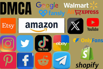remove copyright infringing content reddit,fb,telegram,amazon,shopify,google,yt