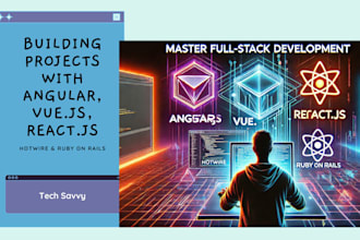 do angular,vuejs,reactjs,hotwire and ruby on rails projects