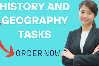 perfectly do geography and history tasks,