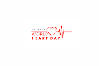 design heart, love, romantic, modern, minimal, creative and elegant logo
