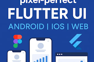convert your figma designs to pixel perfect flutter UI for android ios and web