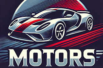 create a custom automotive and car dealership logo design